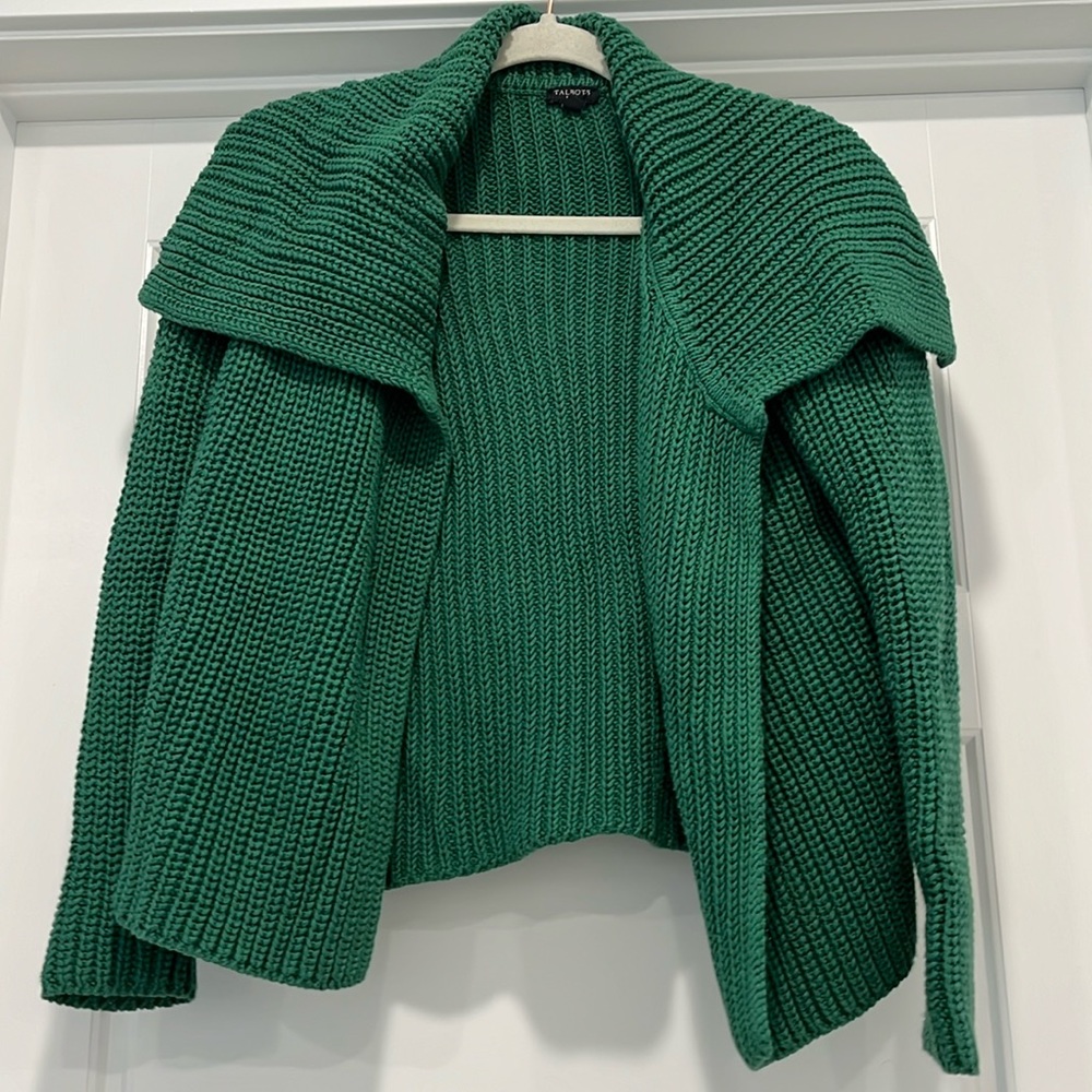 Talbots Green Sweater
